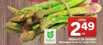 Foodland Asparagus offer