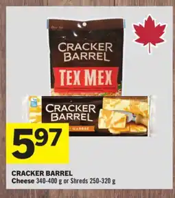 Foodland CRACKER BARREL Cheese offer