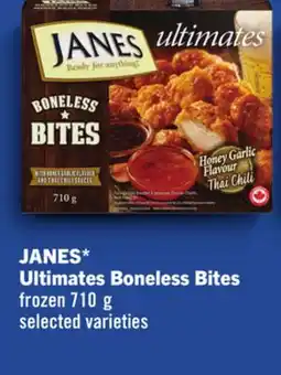 Foodland JANES Ultimates Boneless Bites offer