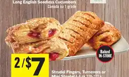 Foodland Strudel Fingers Turnovers Mini Strudel offer
