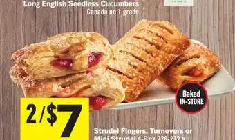 Foodland Strudel Fingers Turnovers Mini Strudel offer