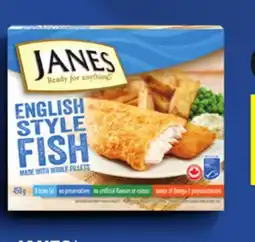 Foodland JANES Classic Fish offer