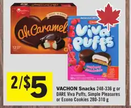 Foodland VACHON Snacks offer