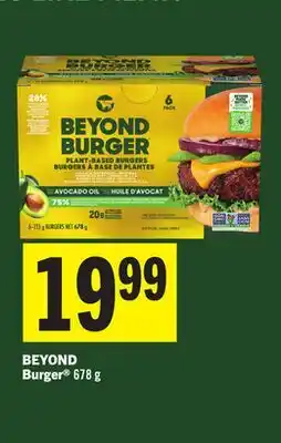 Foodland BEYOND Burger offer