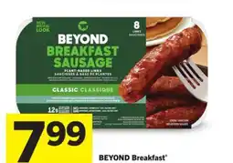 Foodland BEYOND Breakfast Sausage offer