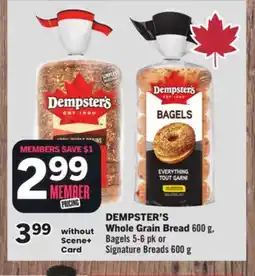 Foodland DEMPSTER'S Whole Grain Bread offer