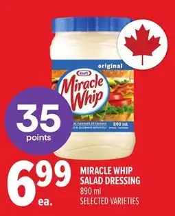 Metro MIRACLE WHIP SALAD DRESSING offer