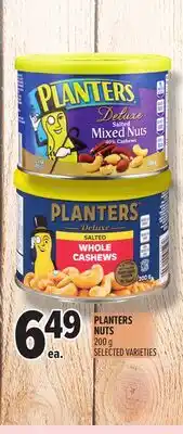 Metro PLANTERS NUTS offer