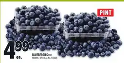 Metro BLUEBERRIES PINT offer