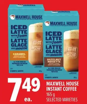 Metro MAXWELL HOUSE INSTANT COFFEE offer