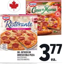 Metro DR. OETKER OR IRRESISTIBLE PIZZA offer