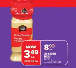 Metro CLUB HOUSE SPICES offer