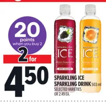 Metro SPARKLING ICE SPARKLING DRINK offer