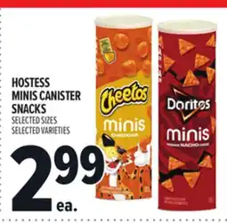 Metro HOSTESS MINIS CANISTER SNACKS offer