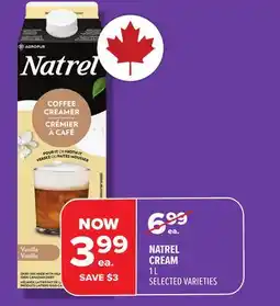 Metro NATREL CREAM offer