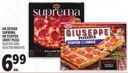Metro DR. OETKER SUPREMA OR STUFFED CRUST PIZZA offer