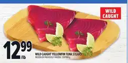Metro WILD CAUGHT YELLOWFIN TUNA STEAKS offer