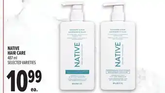 Metro NATIVE HAIR CARE offer