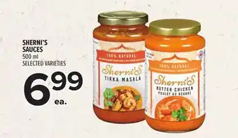 Metro SHERNI'S SAUCES offer