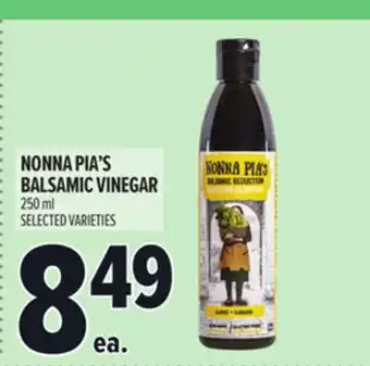 Metro NONNA PIA'S BALSAMIC VINEGAR offer