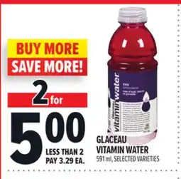 Metro GLACEAU VITAMIN WATER offer