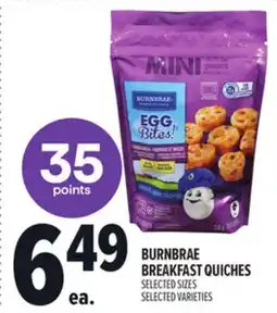 Metro BURNBRAE BREAKFAST QUICHES offer