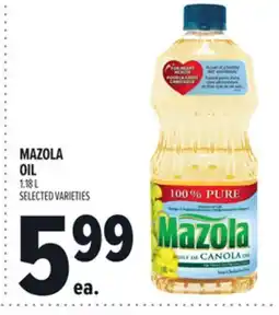 Metro MAZOLA OIL offer