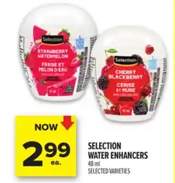 Metro SELECTION WATER ENHANCERS offer