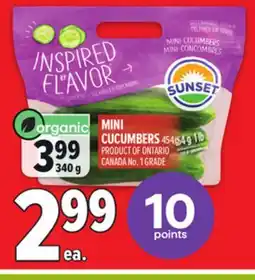 Metro MINI CUCUMBERS offer