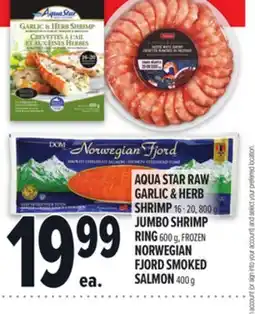 Metro AQUA STAR RAW GARLIC & HERB SHRIMP offer