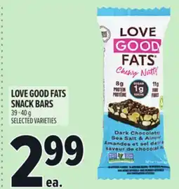 Metro LOVE GOOD FATS SNACK BARS offer