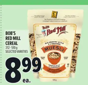 Metro BOB'S RED MILL CEREAL offer