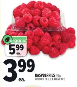 Metro RASPBERRIES offer
