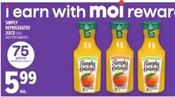 Metro SIMPLY REFRIGERATED JUICE offer