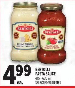 Metro BERTOLLI PASTA SAUCE offer