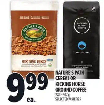 Metro NATURE'S PATH CEREAL OR KICKING HORSE GROUND COFFEE offer