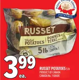 Metro PEI RUSSET POTATOES offer