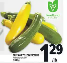 Metro GREEN OR YELLOW ZUCCHINI offer