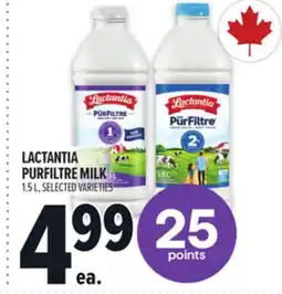 Metro LACTANTIA PURFILTRE MILK offer