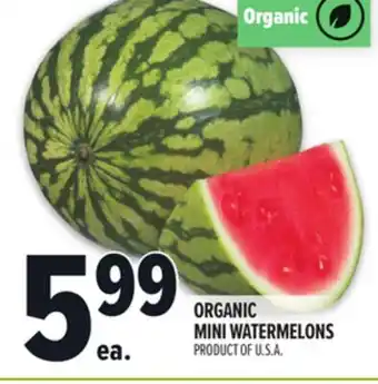 Metro ORGANIC MINI WATERMELONS offer
