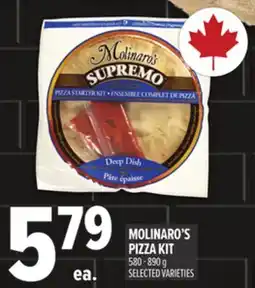 Metro MOLINARO'S PIZZA KIT offer