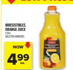 Metro IRRESISTIBLES ORANGE JUICE offer