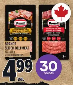 Metro BRANDT SLICED DELI MEAT offer