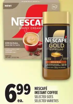 Metro NESCAFÉ INSTANT COFFEE offer
