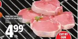 Metro PORK LOIN CHOPS CENTRE CUT VALUE PACK offer