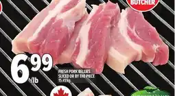 Metro FRESH PORK BELLIES SLICED OR BY THE PIECE offer