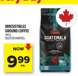 Metro IRRESISTIBLES GROUND COFFEE offer
