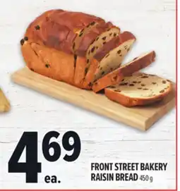Metro FRONT STREET BAKERY RAISIN BREAD offer
