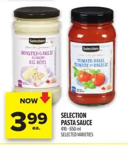 Metro SELECTION PASTA SAUCE offer