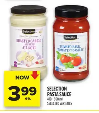 Metro SELECTION PASTA SAUCE offer